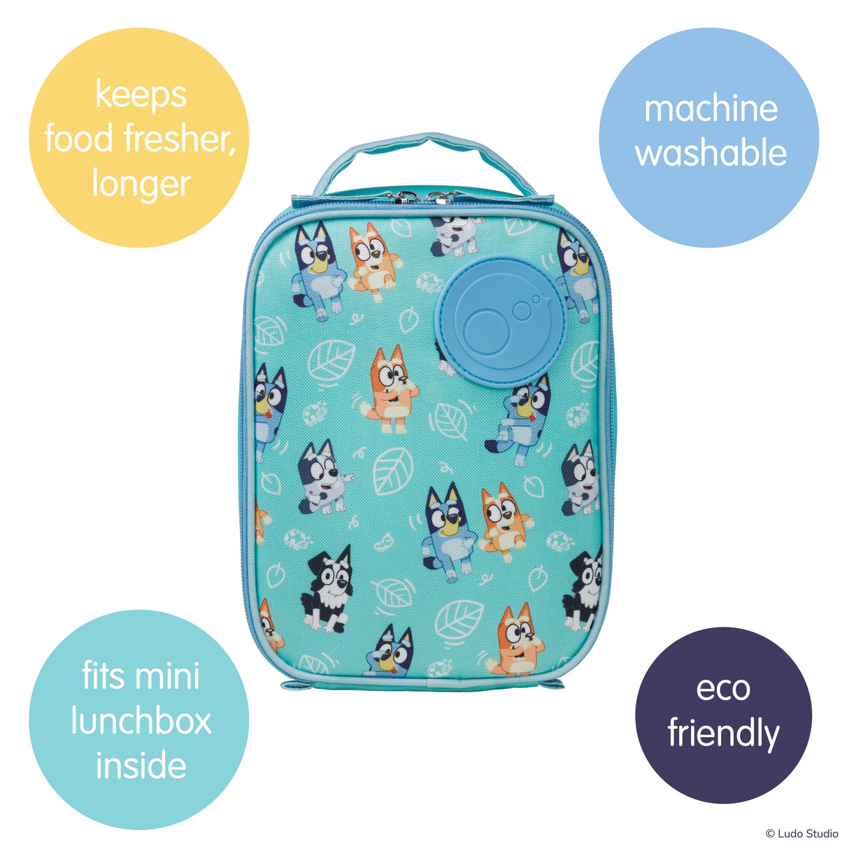 b.box Insulated mini lunchbag - Bluey by b.box