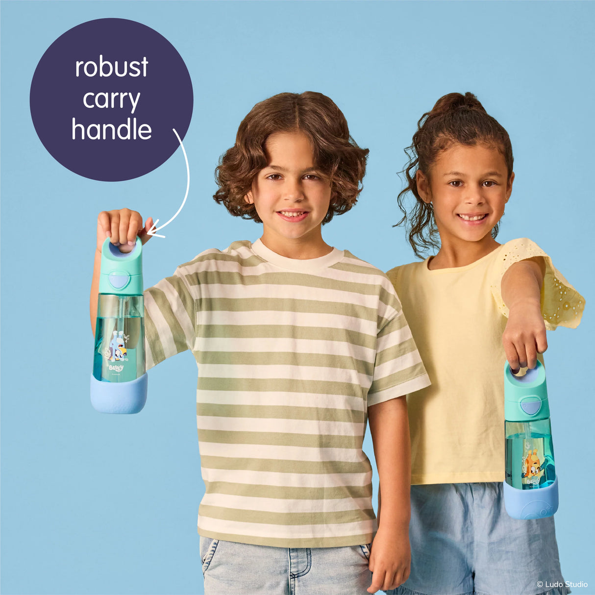 b.box Tritan Drink Bottle 600ml - Bluey by b.box