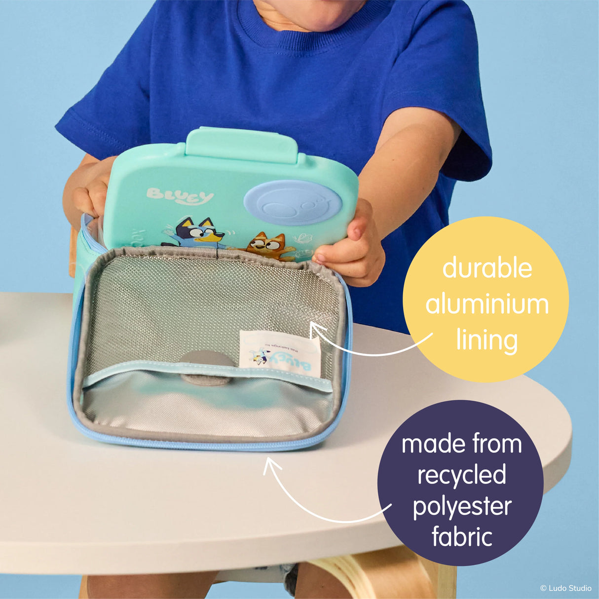 b.box Insulated mini lunchbag - Bluey by b.box
