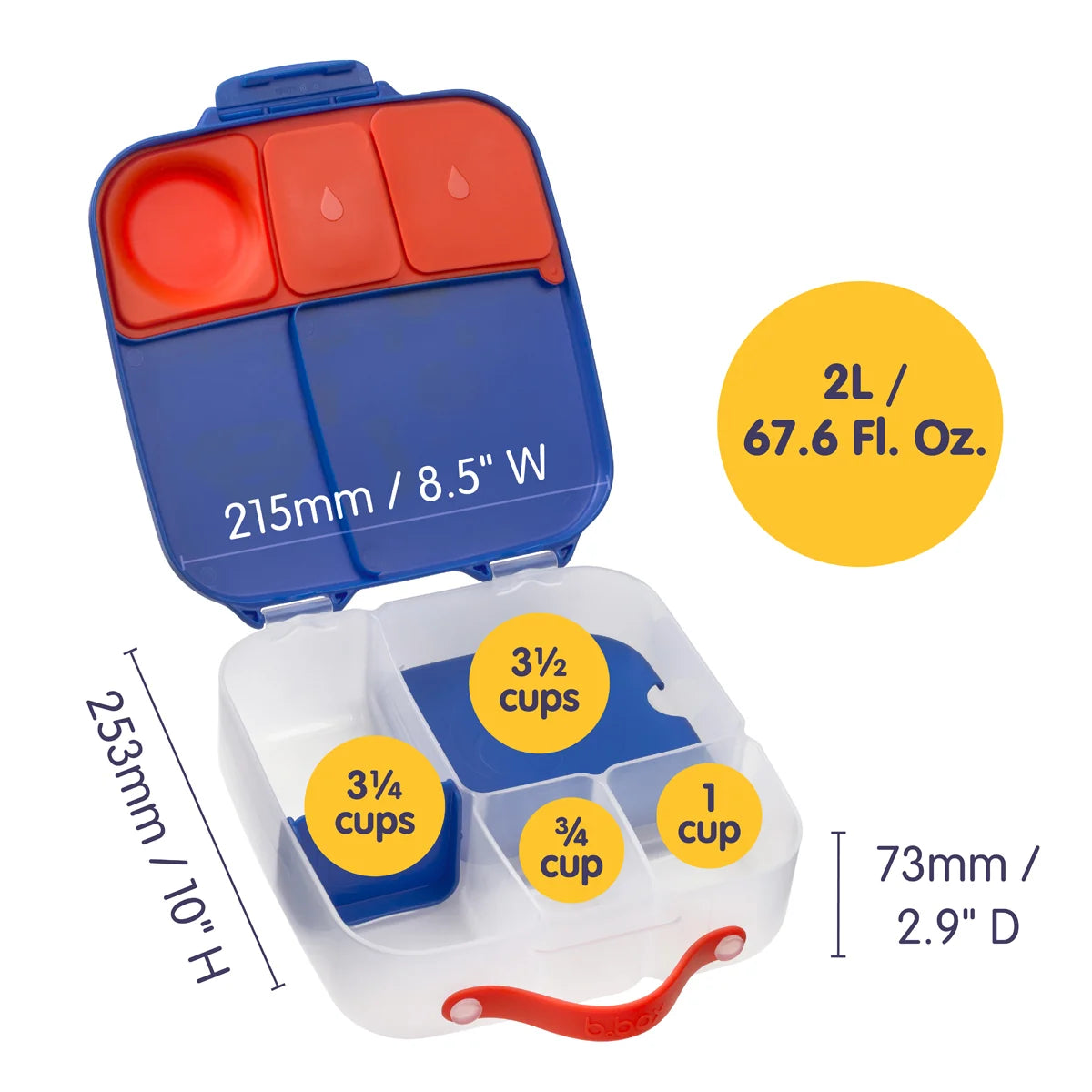 b.box Lunchbox - Superman