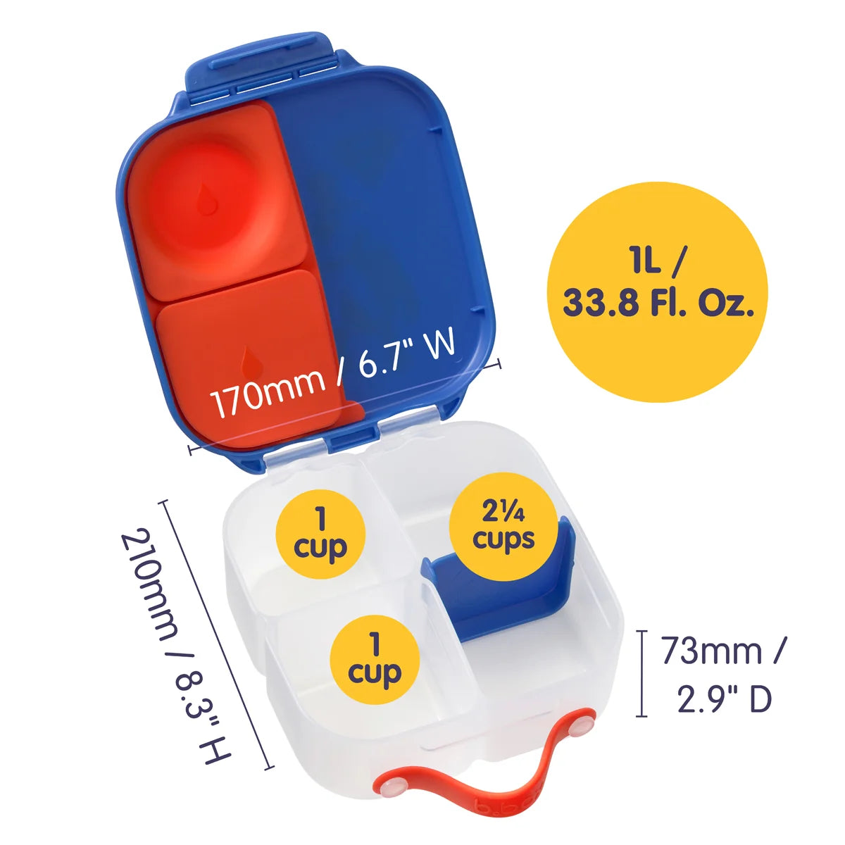 b.box Mini Lunchbox - Superman
