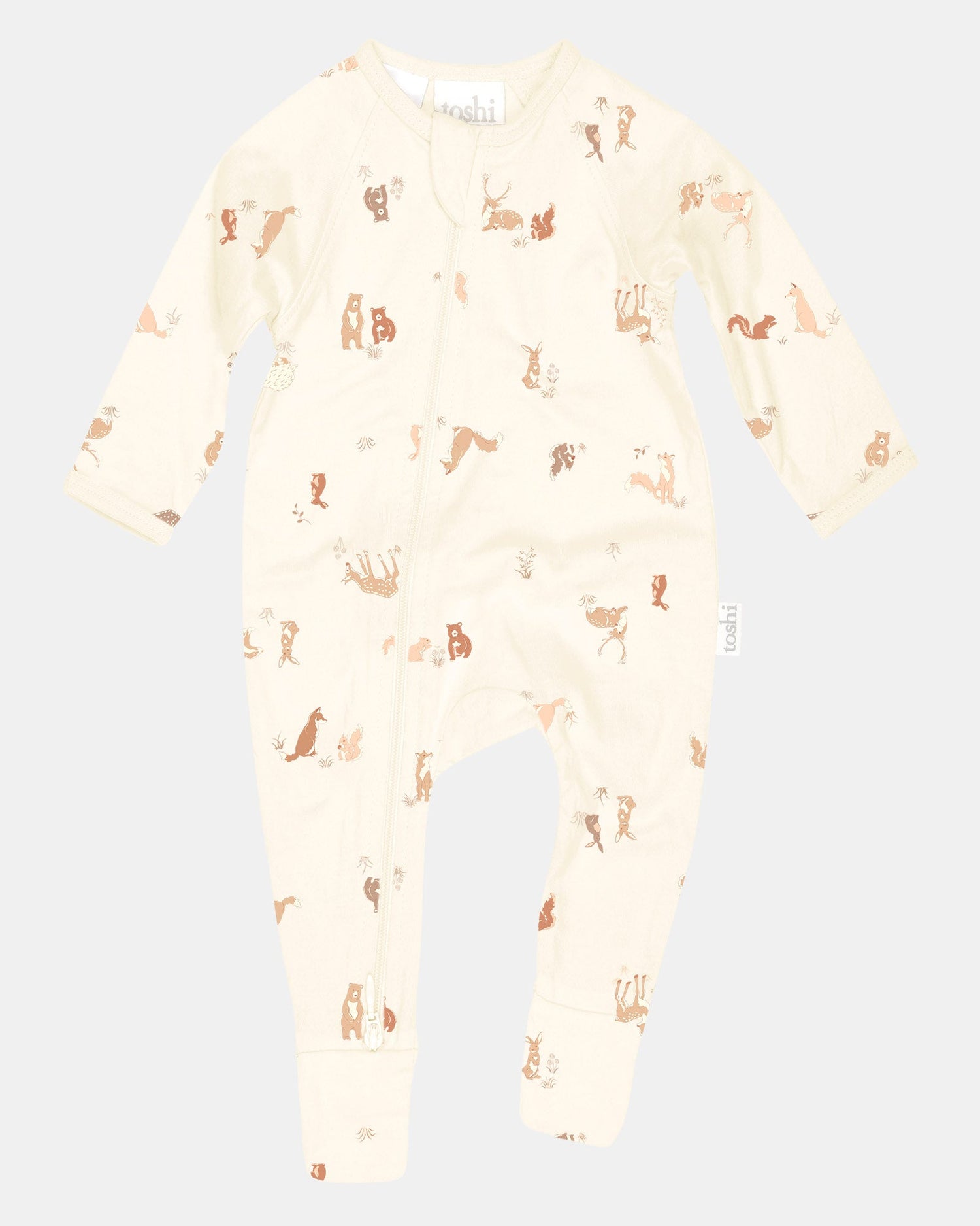 Toshi Onesie Long Sleeve Classic - Enchanted Forest Feather