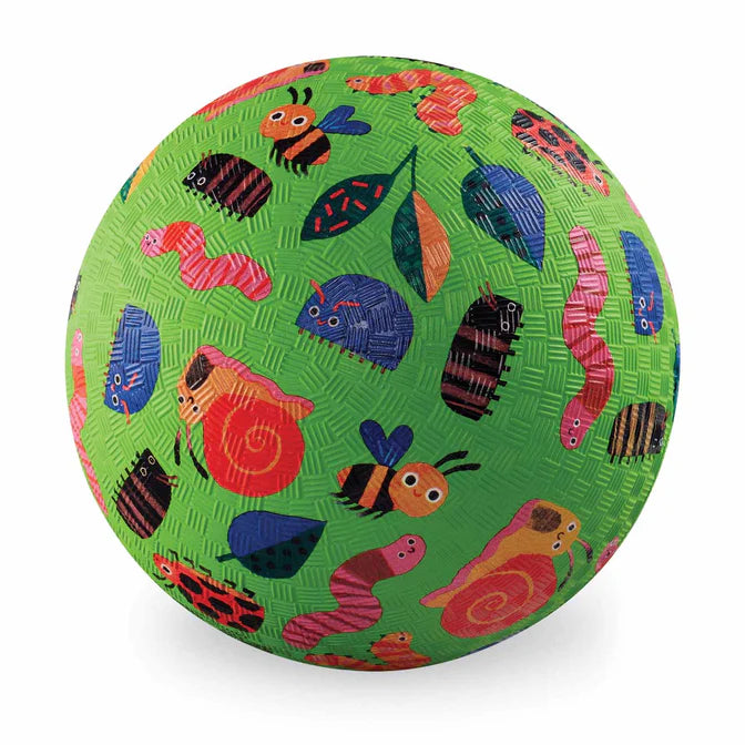 Crocodile Creek 7 Inch Playground Ball - Garden Friends