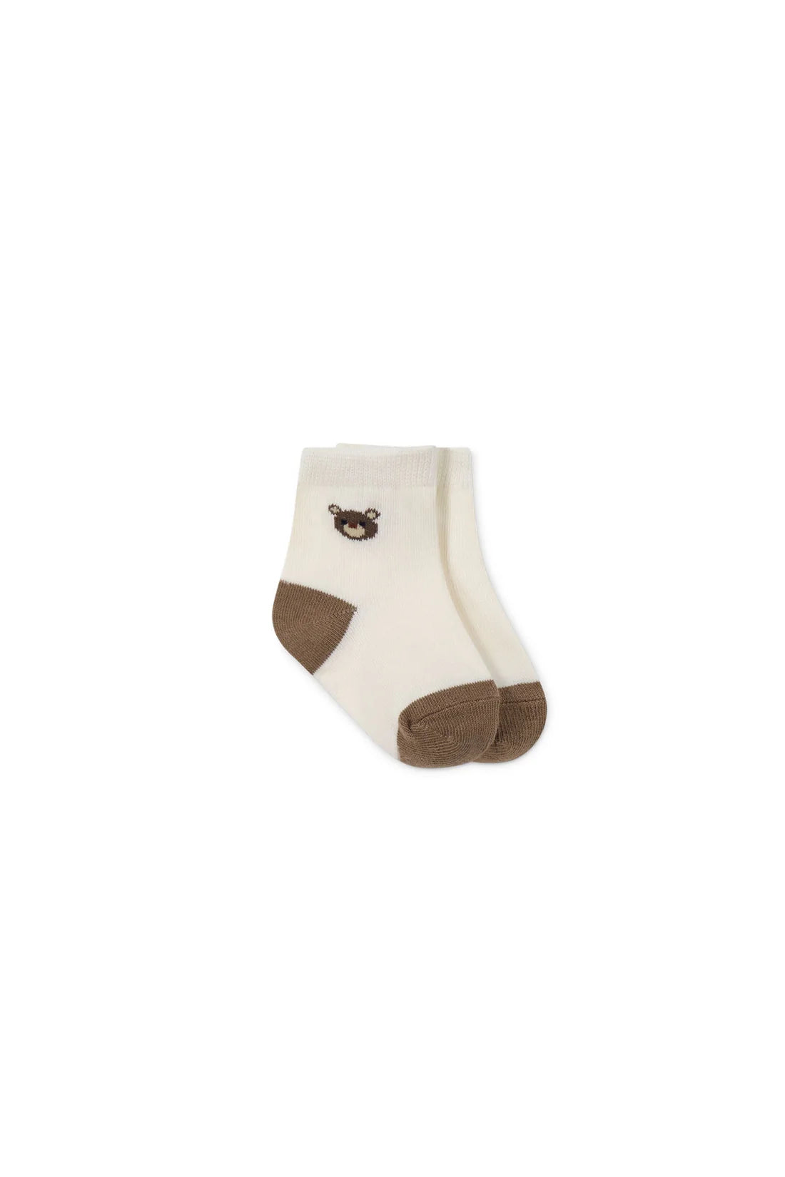 Jamie Kay Crew Socks - Bobbie Bear