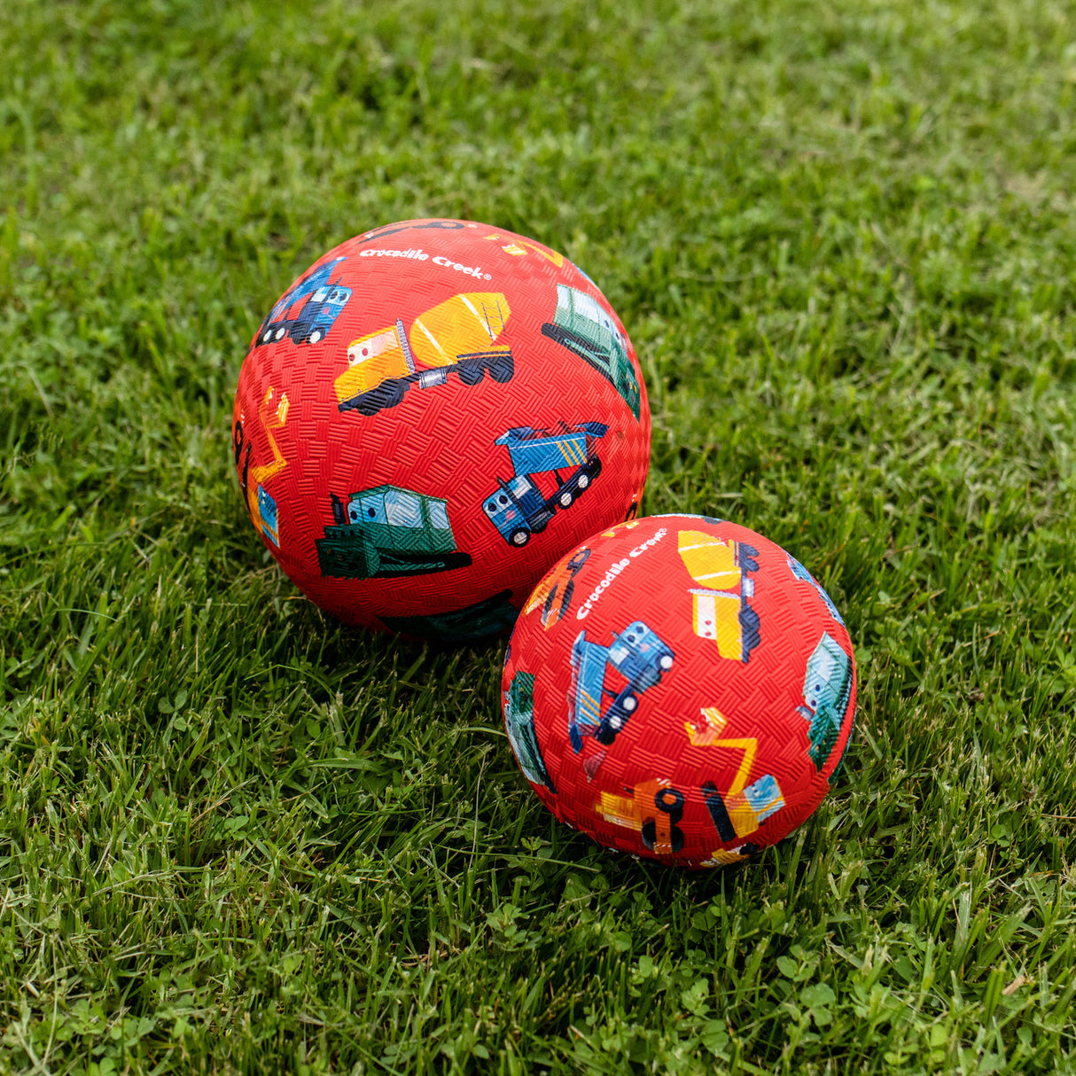 Tiger Tribe 7 Inch Playground Ball - Little Builder (Red)