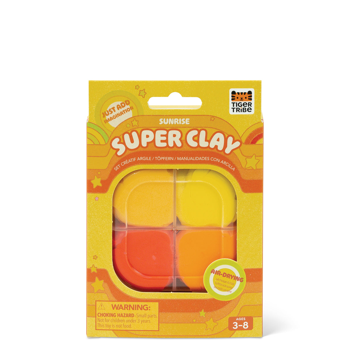 Tiger Tribe Super Clay - Sunrise (Yellow + Orange)