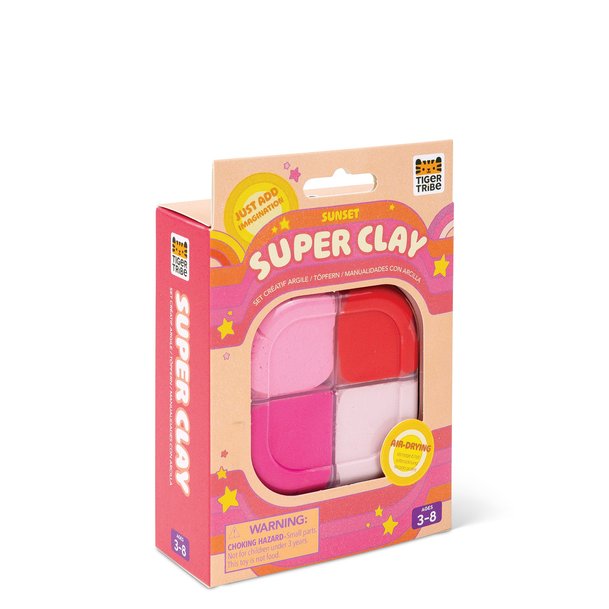 Tiger Tribe Super Clay - Sunset (Pink + Red)