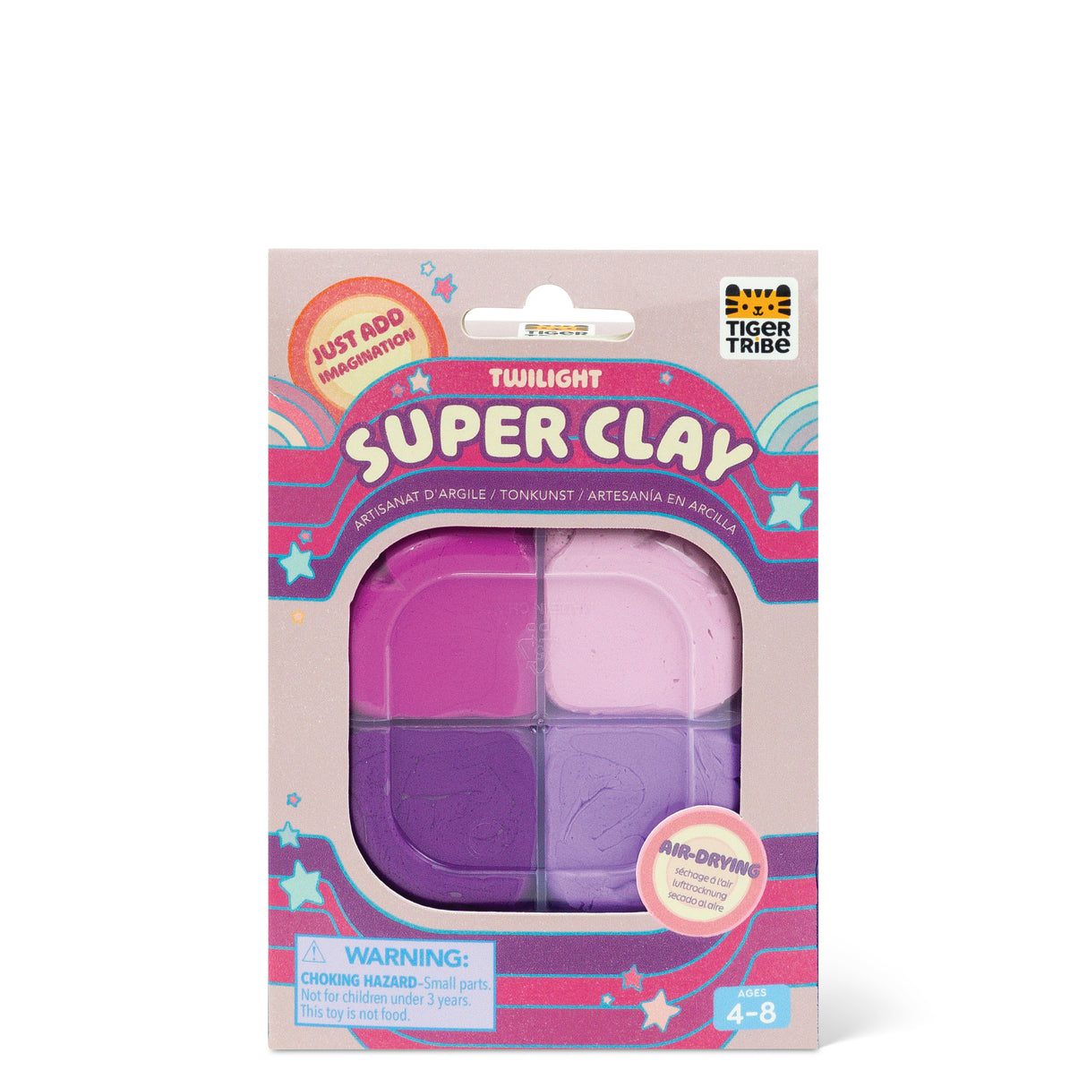 Tiger Tribe Super Clay - Twilight (Purples)