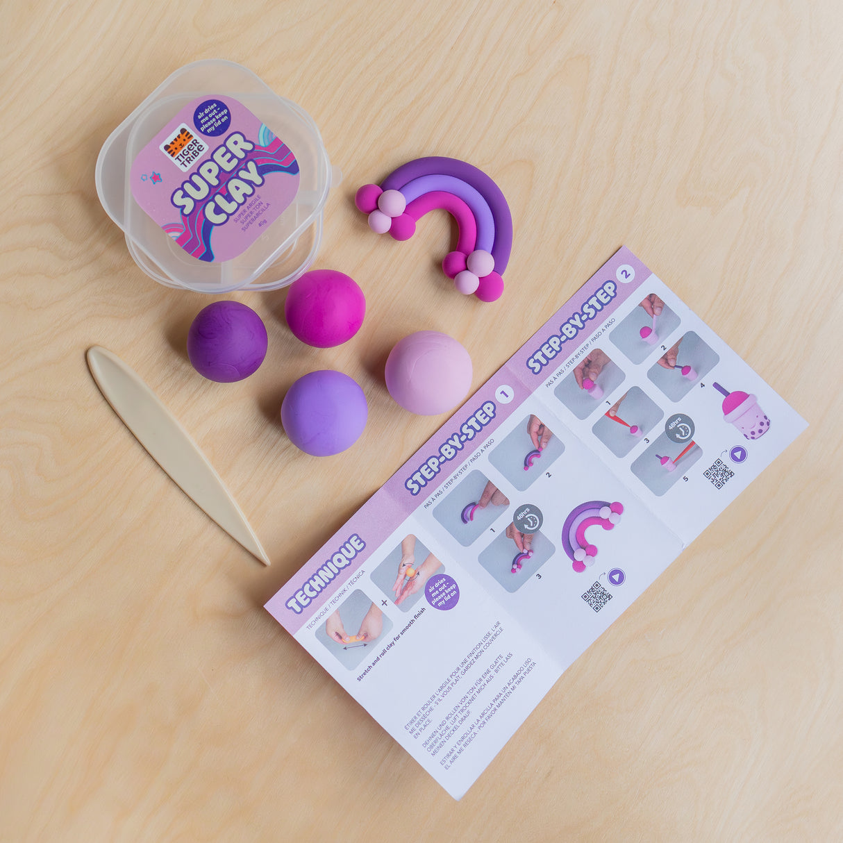 Tiger Tribe Super Clay - Twilight (Purples)