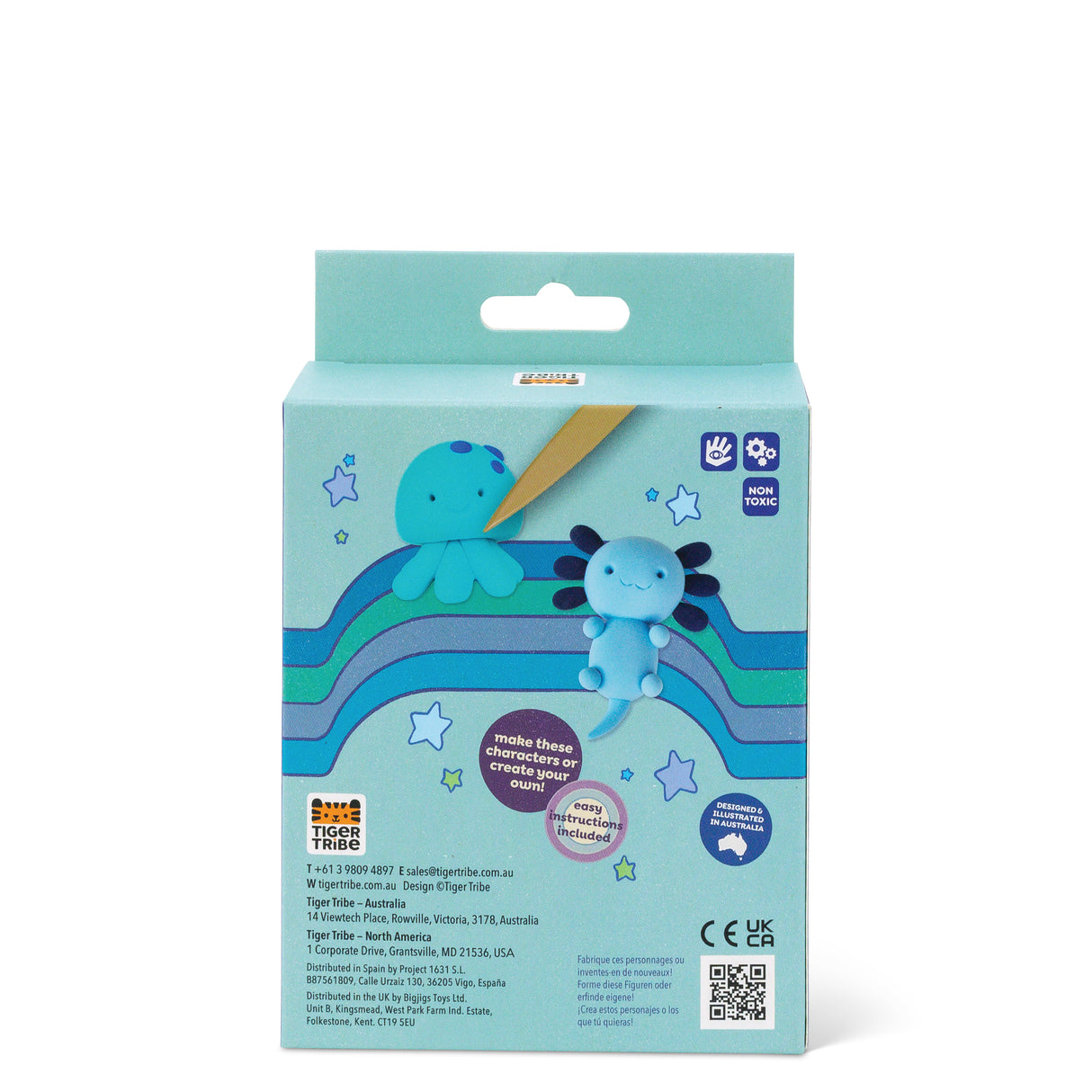 Tiger Tribe Super Clay - Ocean (Blues)