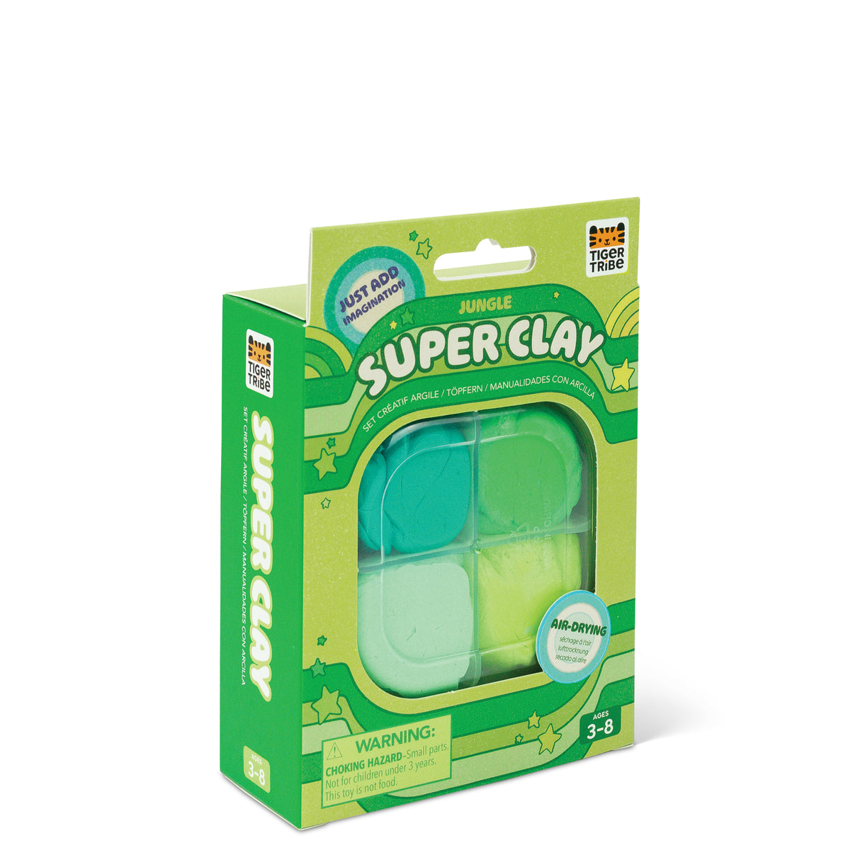 Tiger Tribe Super Clay - Jungle (Greens)