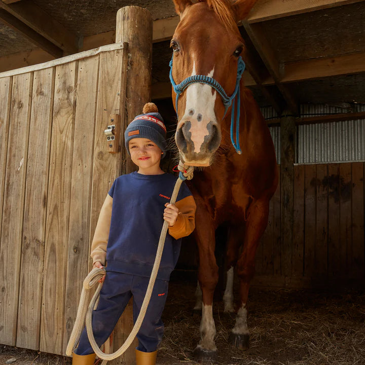 Crywolf Chill Sweater - Indigo