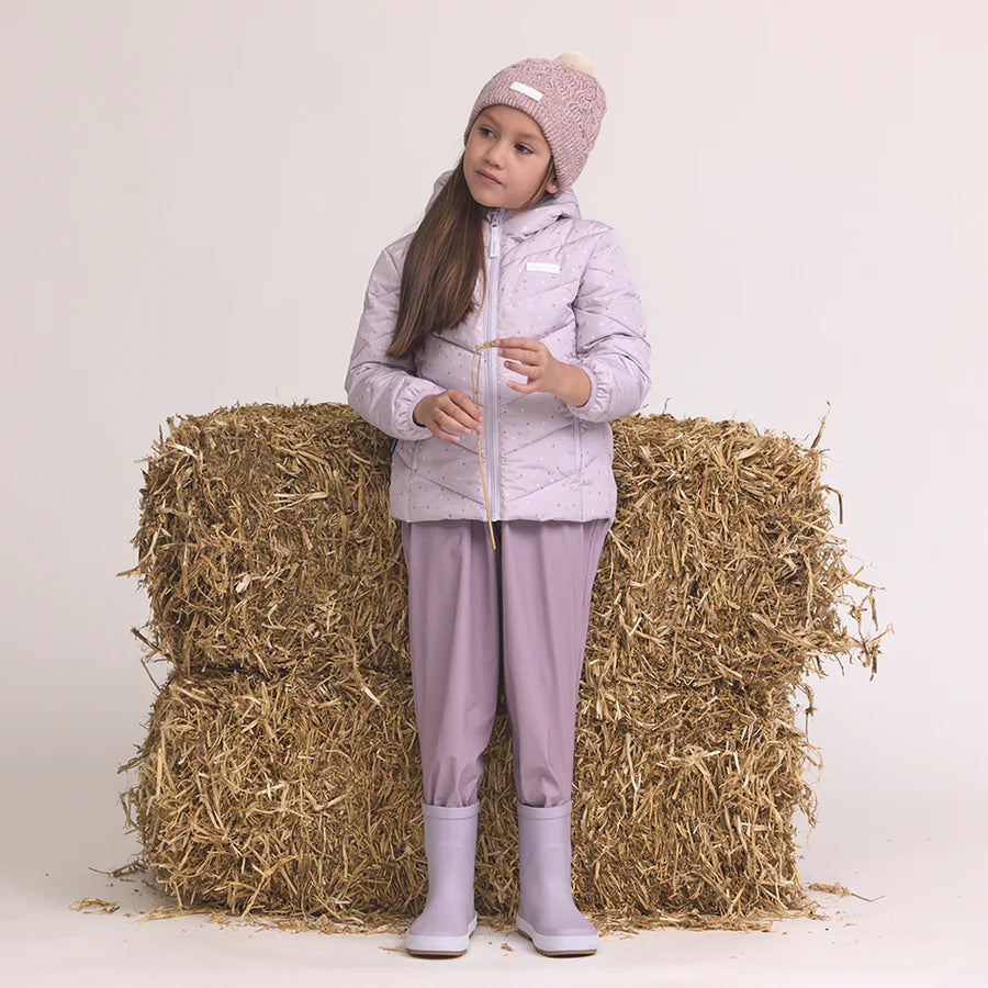 Crywolf Pom Pom Beanie - Heather Speckle