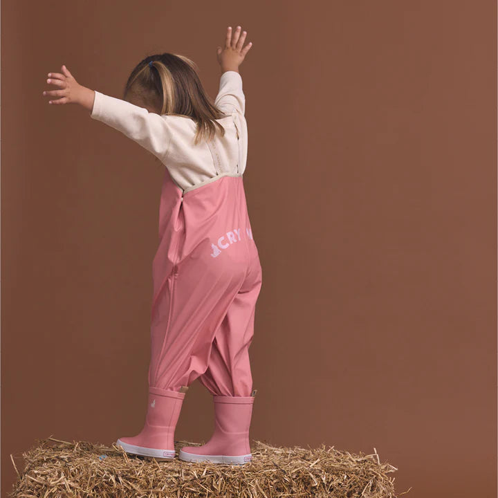 Crywolf Rain Overalls - Rose