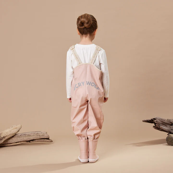 Crywolf Rain Overalls - Dusty Pink