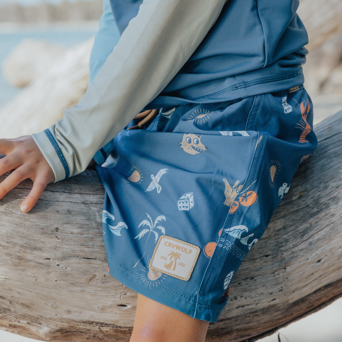 Crywolf Board Short - Lucky Days