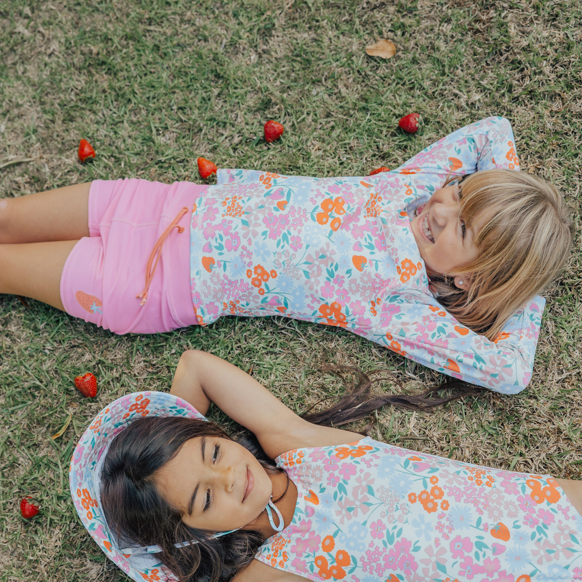 Crywolf Long Sleeve Rash Vest - Berry Garden