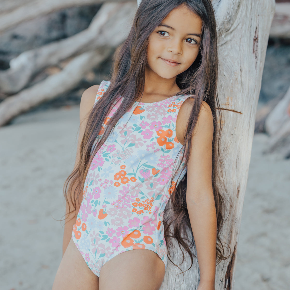 Crywolf Swimsuit - Berry Garden