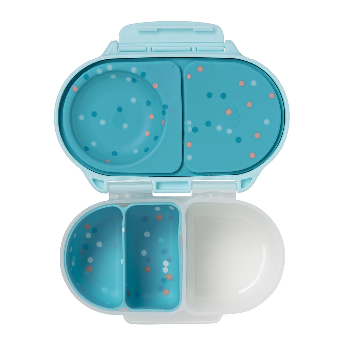 b.box Silicone Bento Buddy Snackbox - Confetti