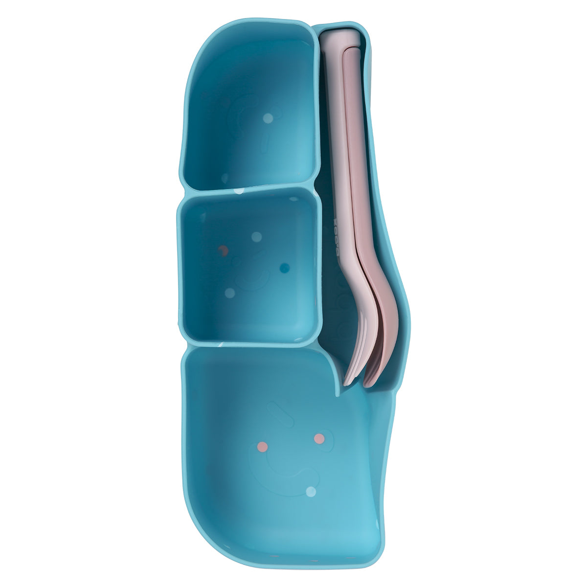 b.box Silicone Bento Tray Lunchbox - Confetti