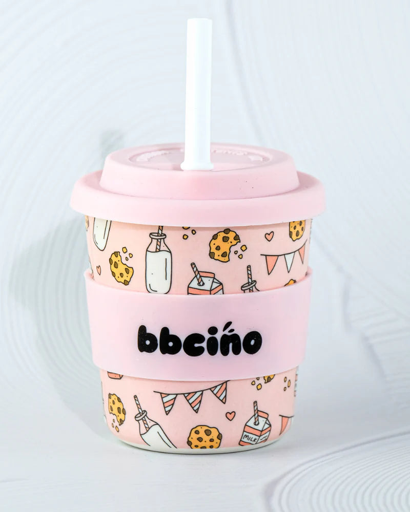 bbcino 240mL Bambinocino Cup - Tough Cookie (Pink)