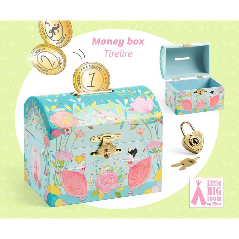 Djeco Money Box - Ballerina