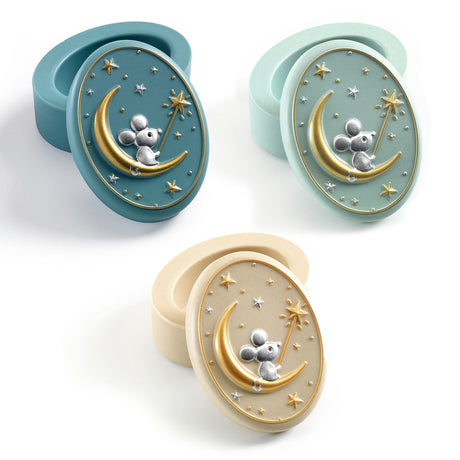 Djeco Pastel Tooth Box - Green