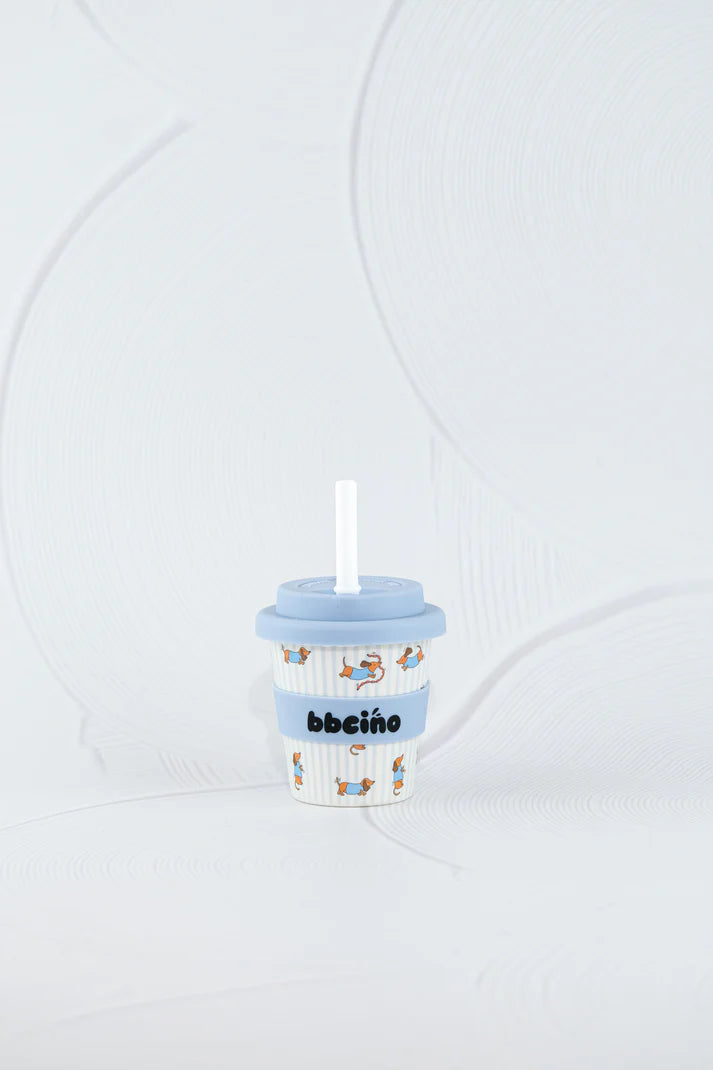 bbcino 120mL Babycino Cup - Dash (Blue)