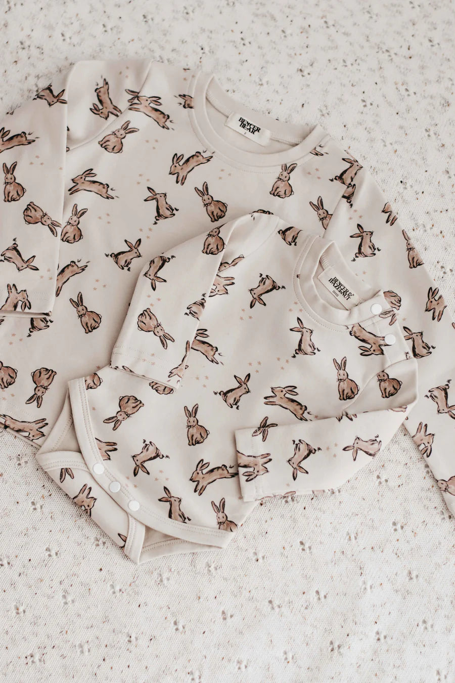 Bencer & Hazelnut Bunnies Bodysuit
