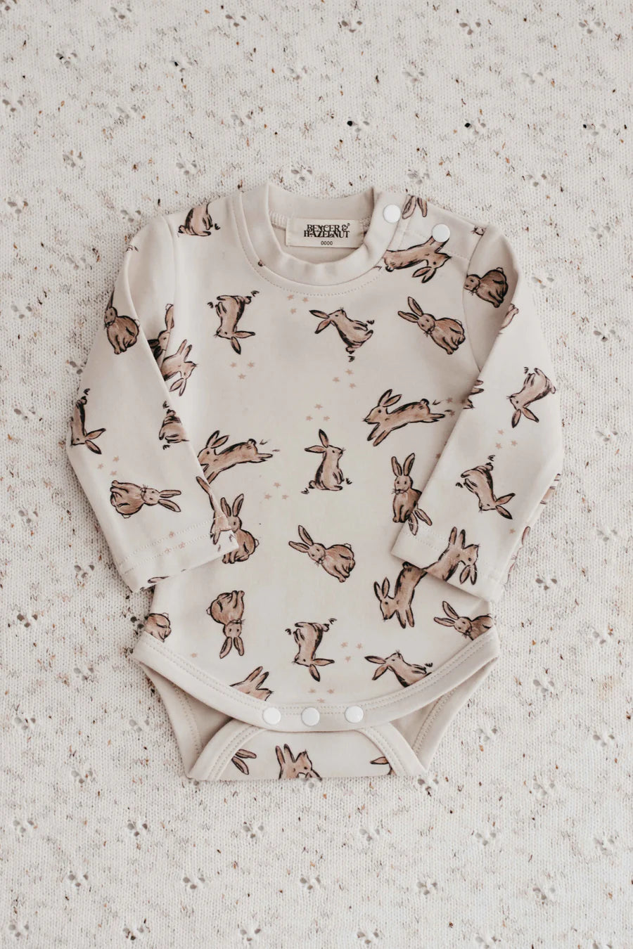 Bencer & Hazelnut Bunnies Bodysuit