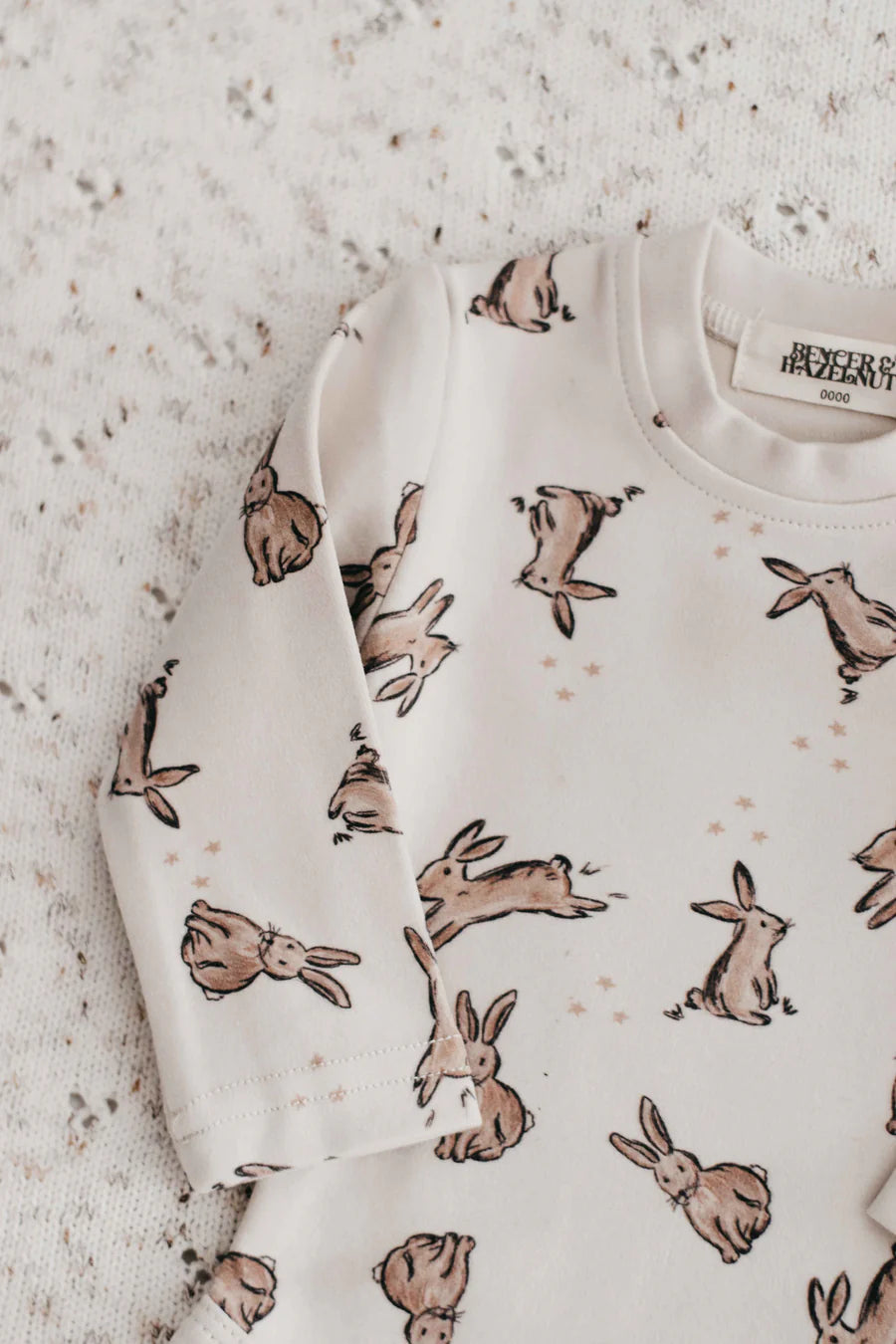 Bencer & Hazelnut Bunnies Bodysuit