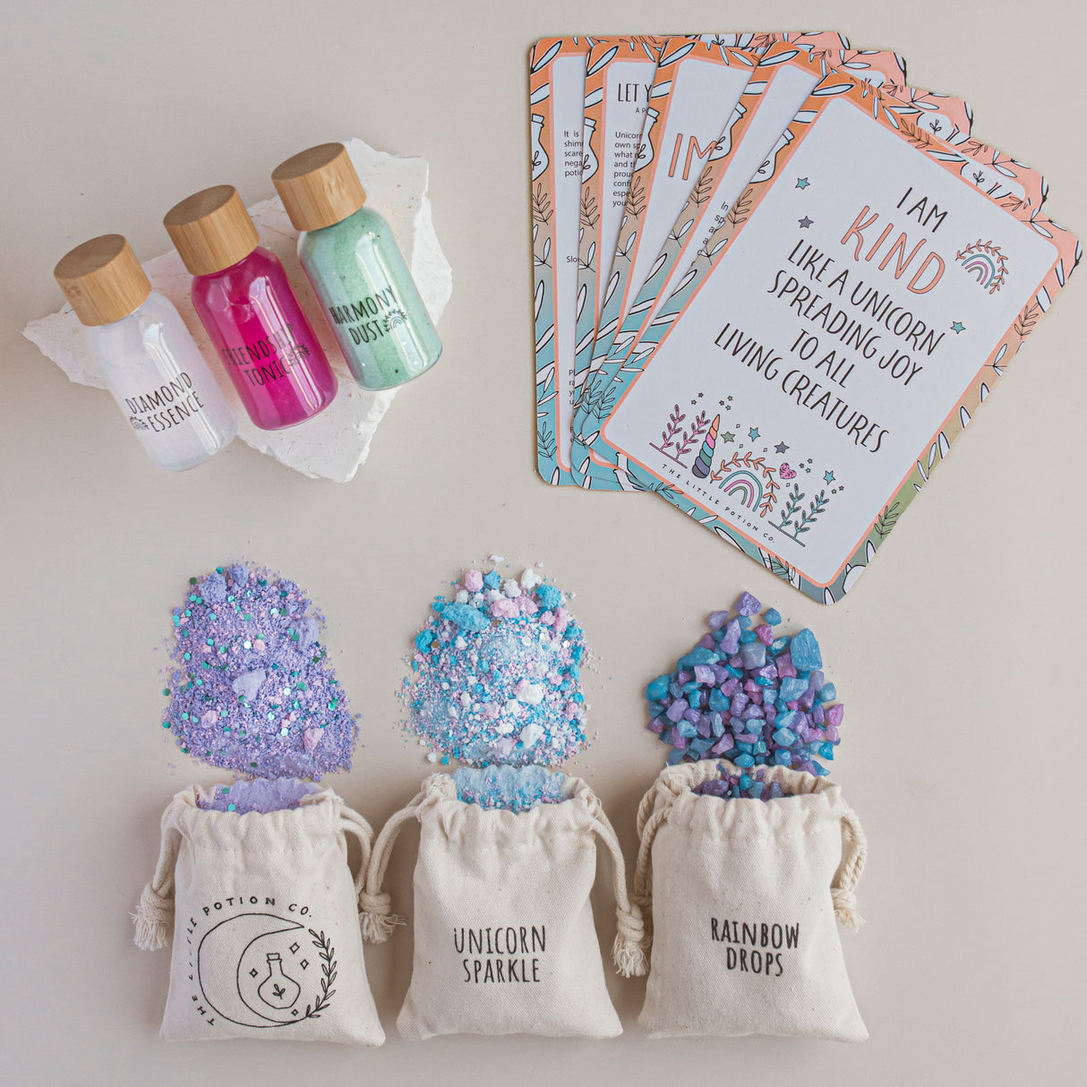 The Little Potion Co Mindful Potion Kit - Rainbow Sparkles