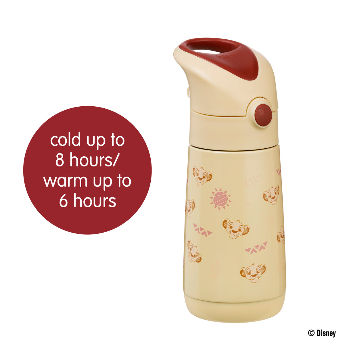 b.box Insulated Drink Bottle 350ml - The Lion King