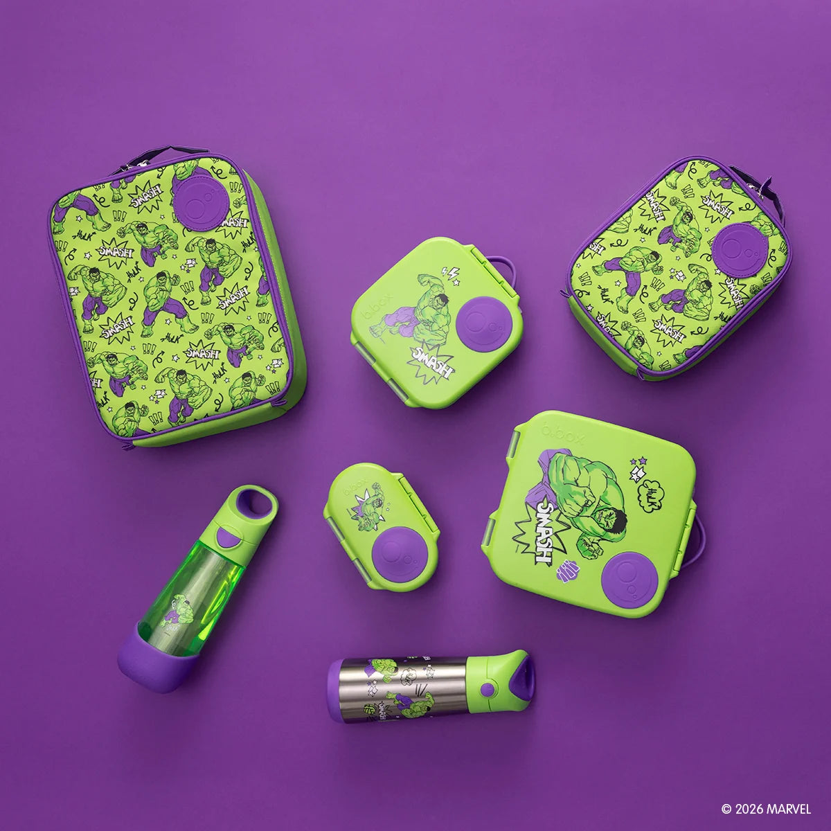 b.box Lunchbox - Hulk