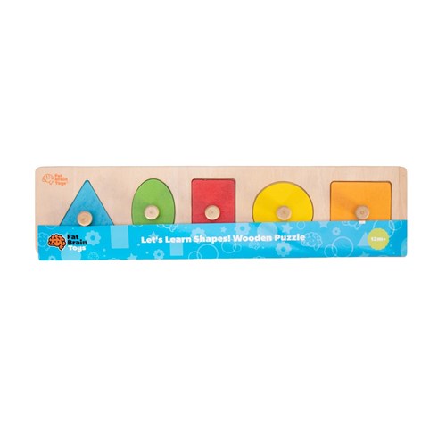 Fat Brain Toys Let's Learn Shapes! Puzzle