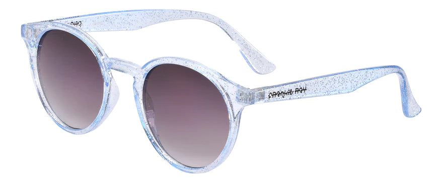 Frankie Ray Kids Sunglasses - Shine Blue Glitter