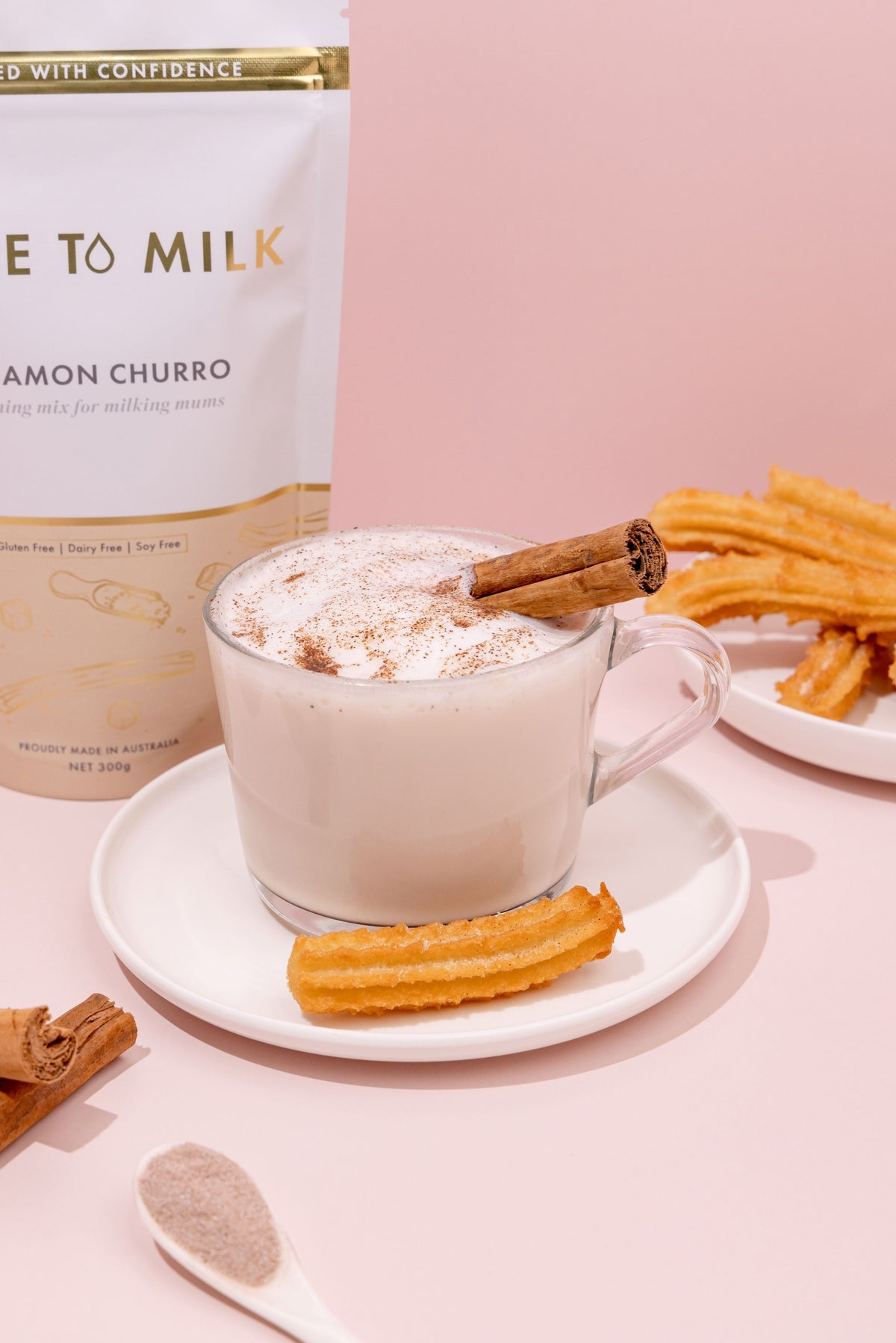 Made To Milk Cinnamon Churro Lactation Drink 300g