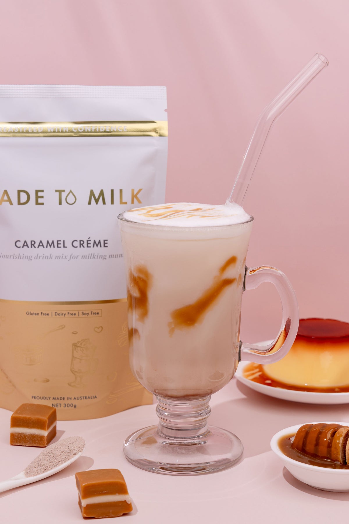 Made To Milk Caramel Creme Lactation Drink 300g