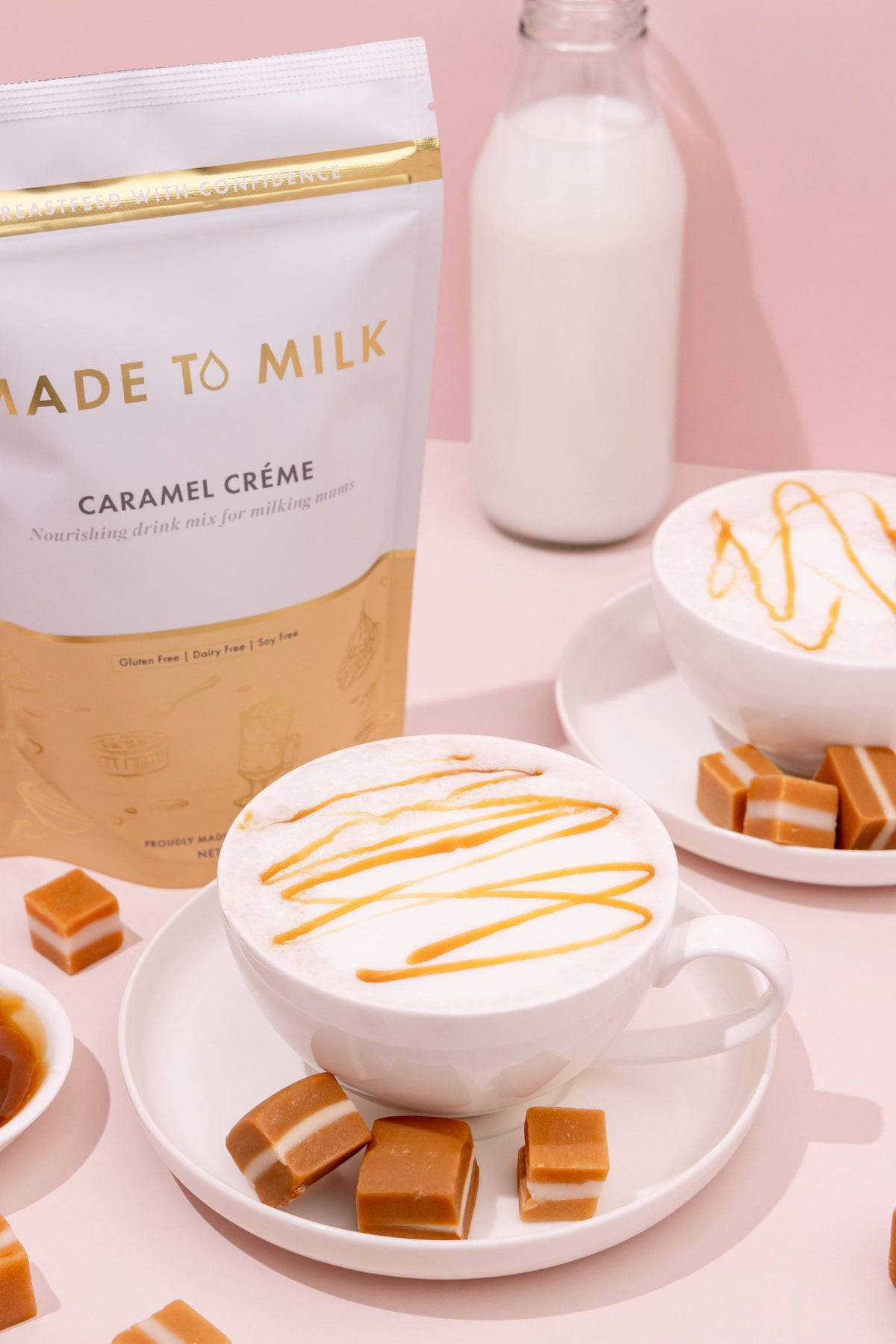 Made To Milk Caramel Creme Lactation Drink 300g