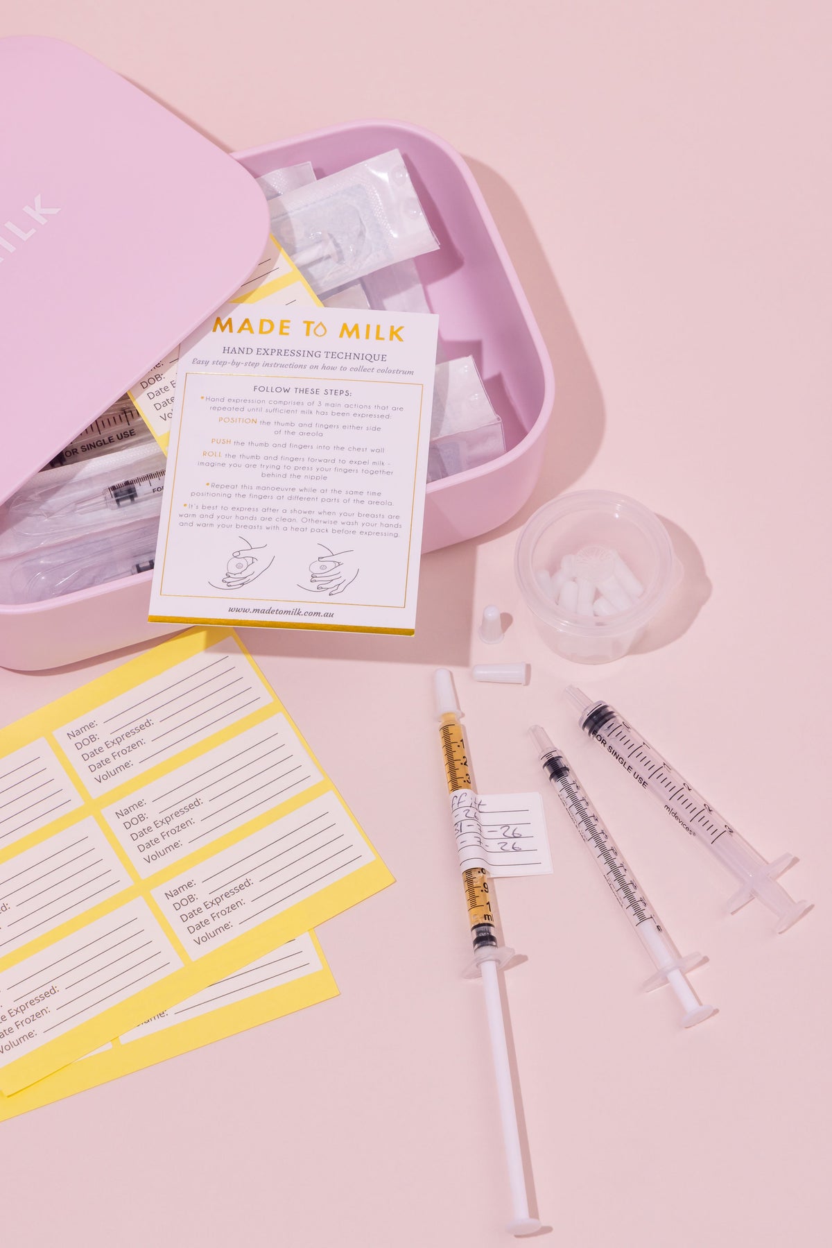Made to Milk Antenatal Colostrum Expressing Kit