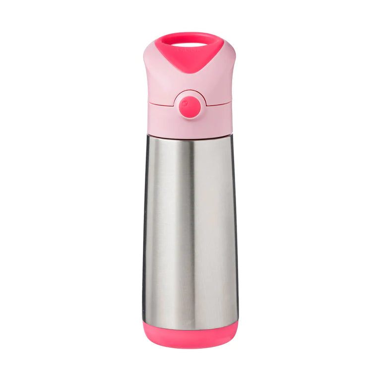 b.box Insulated Drink Bottle 500ml - Flamingo Fizz