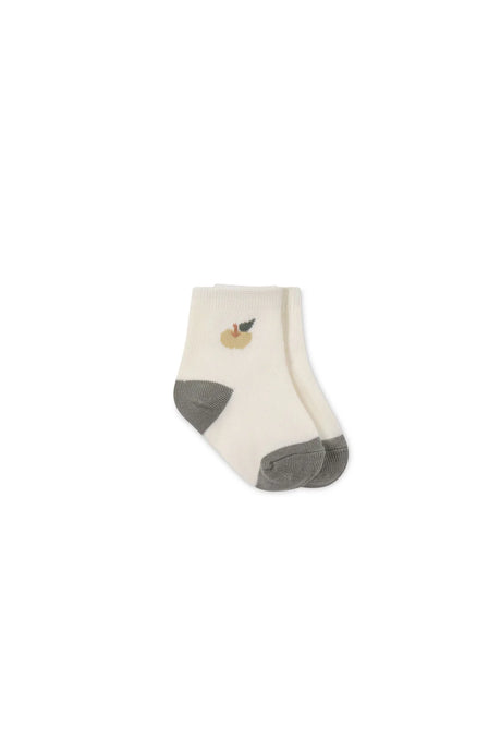 Jamie Kay Crew Socks - Fresh Apple