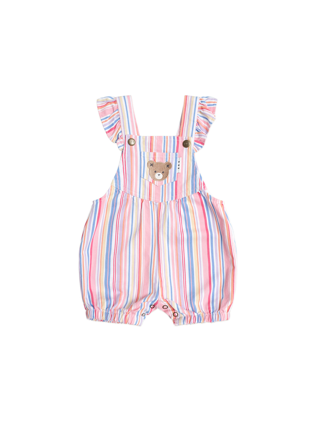 Huxbaby Pastel Stripe Bubble Romper