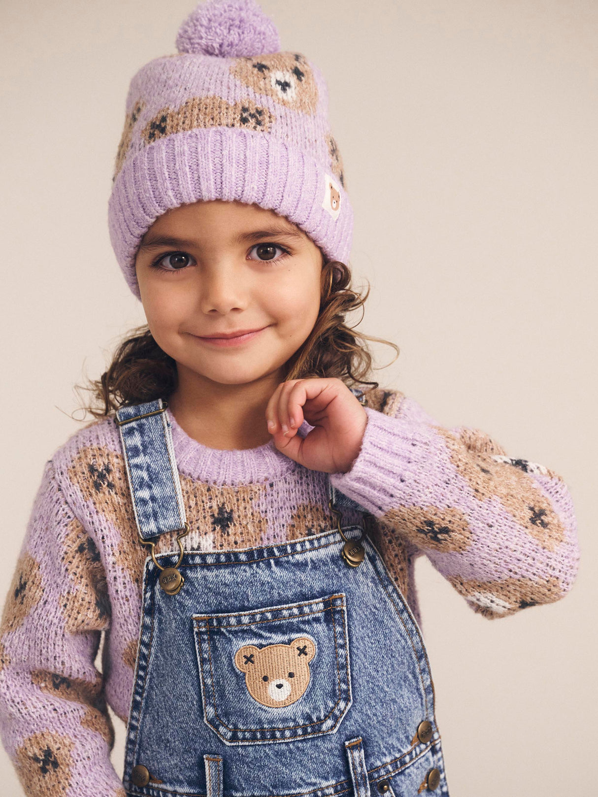Huxbaby Dreamy Denim Pinafore