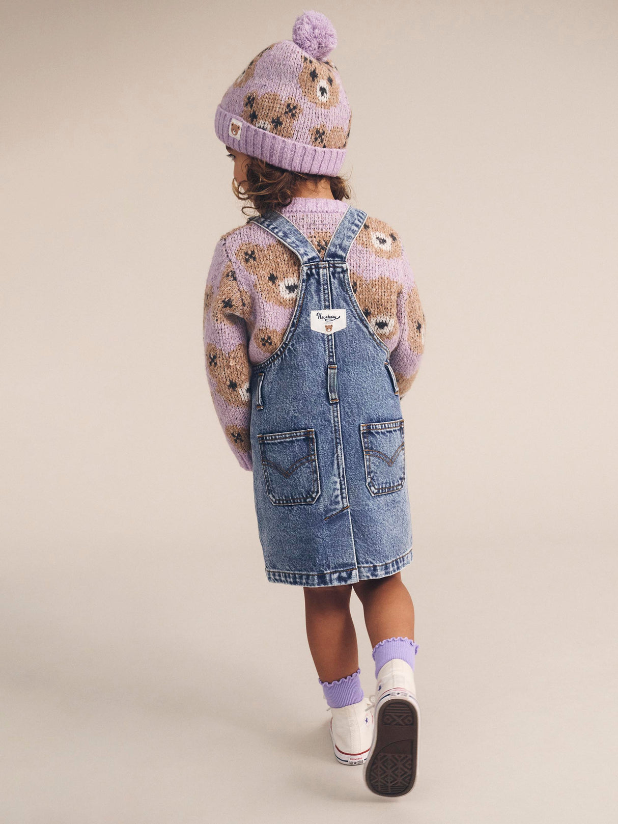 Huxbaby Dreamy Denim Pinafore