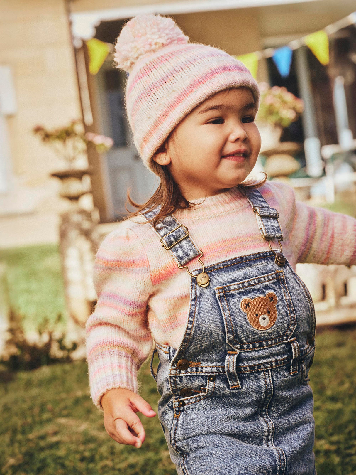 Huxbaby Dreamy Denim Pinafore