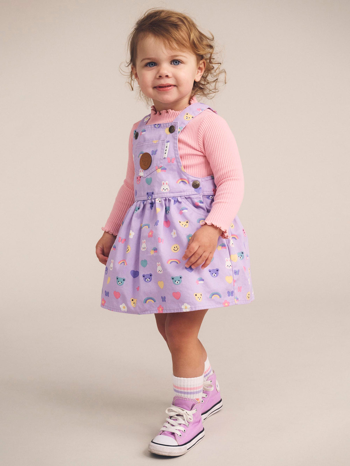 Huxbaby Hux Emoji Pinafore