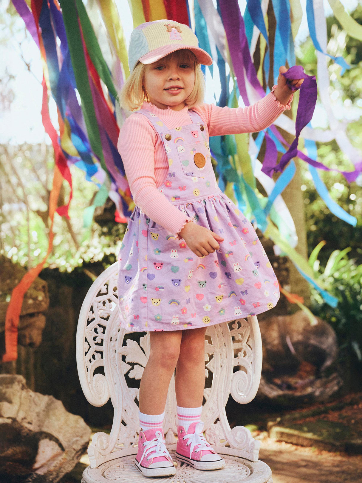 Huxbaby Hux Emoji Pinafore