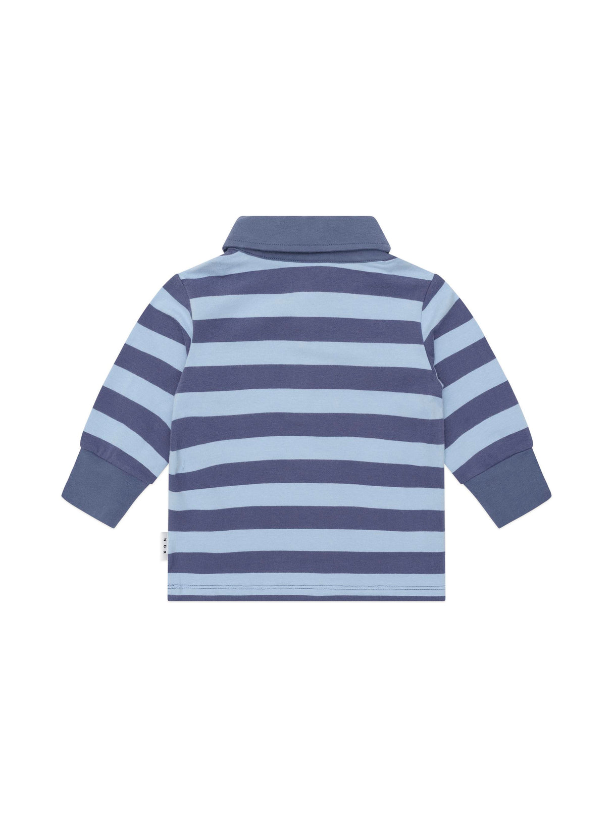 Huxbaby Peeping Hux Blue Stripe Polo