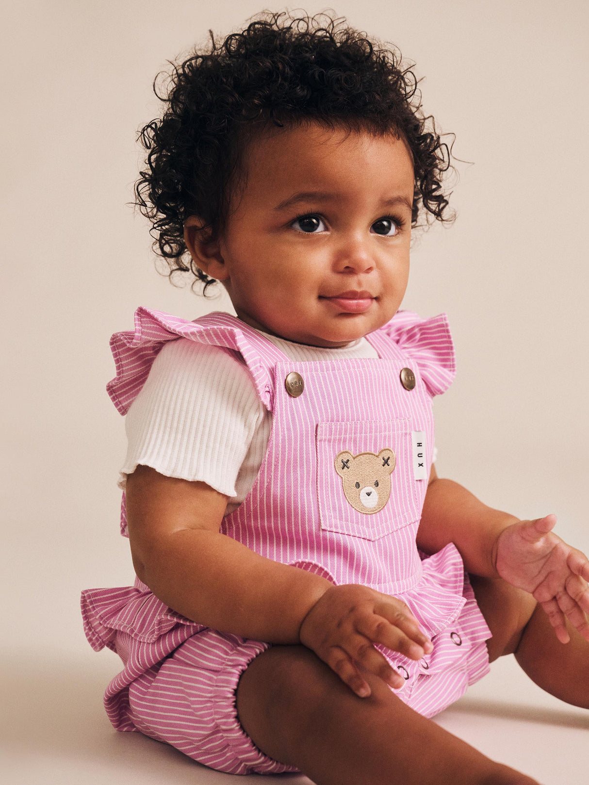 Huxbaby Almond Milk Rib Tee